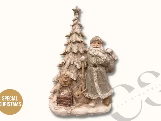 Babbo Natale con Albero